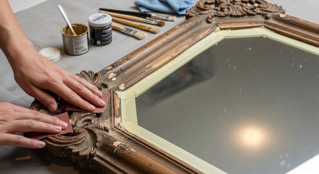 Jak odnowić stare lustro?