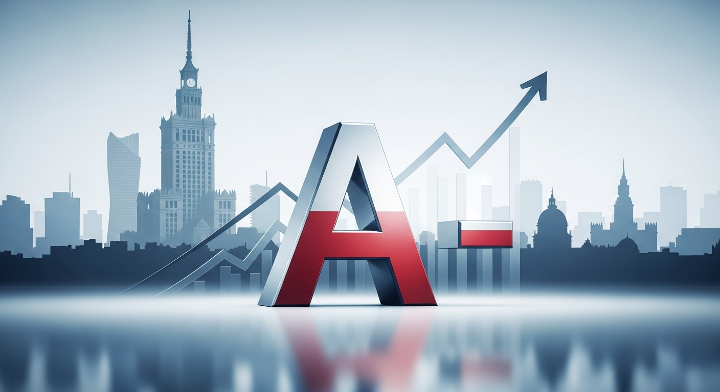 Ocena S&P: Polska z ratingiem A- i stabilną perspektywą